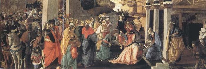 Sandro Botticelli Adoratio of the Magi oil painting picture